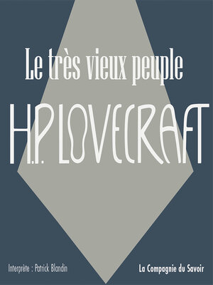 cover image of Le très vieux peuple